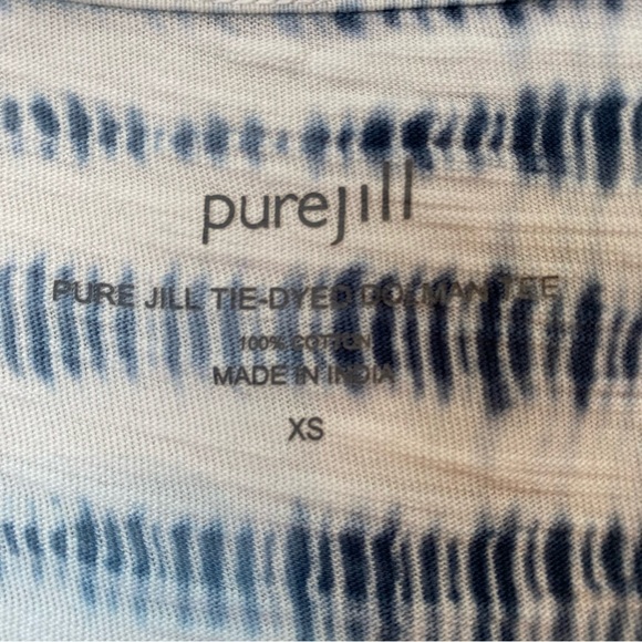 purejill Tie-Dyed Dolman Tee Sz XS Cotton - Picture 12 of 12